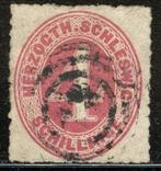 Duitse Staaten - Schleswig Holstein 3 gestempeld, Verzenden, Overige periodes, Gestempeld