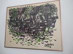 Ad Pieters  -   Groningen, Antiek en Kunst, Kunst | Litho's en Zeefdrukken, Ophalen of Verzenden