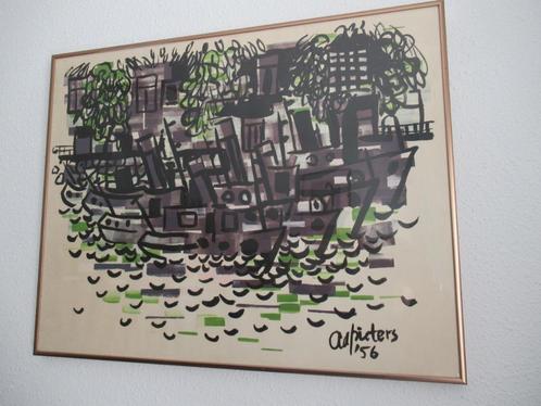 Ad Pieters  -   Groningen, Antiek en Kunst, Kunst | Litho's en Zeefdrukken, Ophalen of Verzenden