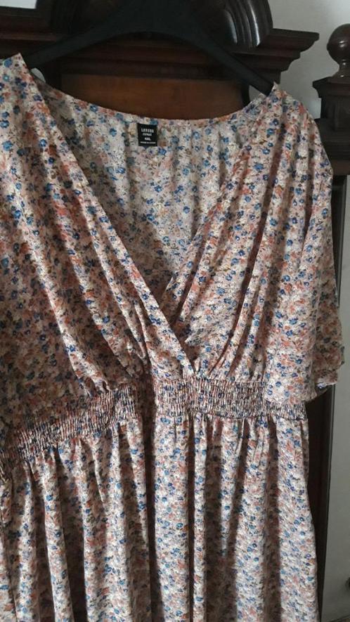 VLOTTE SOEPELVALLENDE JURK LONESS CURVE MT 4XL, Kleding | Dames, Grote Maten, Zo goed als nieuw, Jurk, Roze, Ophalen of Verzenden