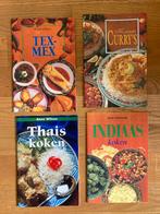 4 Kookboekjes wereldkeuken, Ophalen of Verzenden, Gelezen