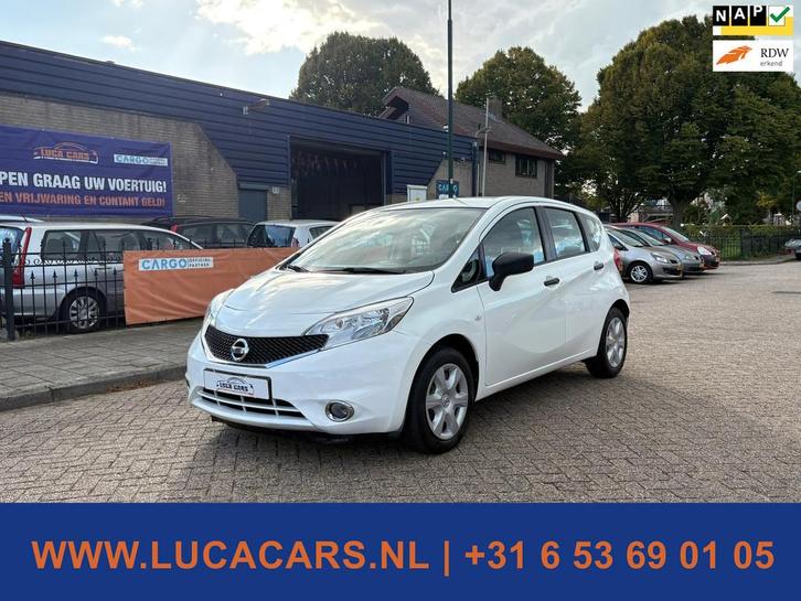 Nissan Note 1.2 Acenta NIEUWE APK!, Auto's, Nissan, Bedrijf, Te koop, Note, ABS, Airbags, Airconditioning, Boordcomputer, Centrale vergrendeling