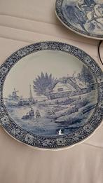 Grote Delfts Blauwe Wandborden, Antiek en Kunst, Ophalen of Verzenden