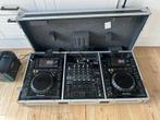 Pioneer Cdj2000 Djm800 incl flightcase, Ophalen, Gebruikt, Dj-set, Pioneer