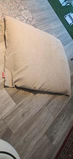 Grote Loungepug Zitzak goed gevuld!, Huis en Inrichting, Zitzakken, Ophalen, Gebruikt, Beige, Zitzak