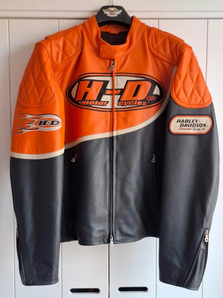 Nieuwe Harley Davidson Leren Jas, Motoren, Kleding | Motorkleding, Jas | leer, Heren, Nieuw zonder kaartje, Ophalen of Verzenden