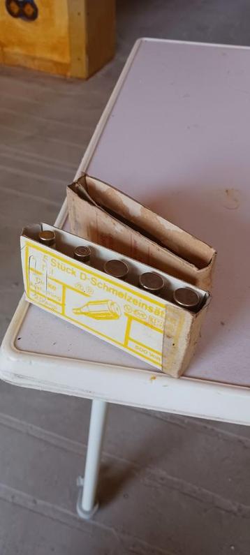 7 Zekeringen uit Stoppenkast beschikbaar voor biedingen