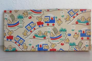Vintage kinderzakdoeken met geborduurd hondje in 6 kleuren beschikbaar voor biedingen