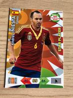 Panini Road to WK 2014 Andres Iniesta, Verzamelen, Ophalen of Verzenden, Zo goed als nieuw, Buitenlandse clubs, Poster, Plaatje of Sticker