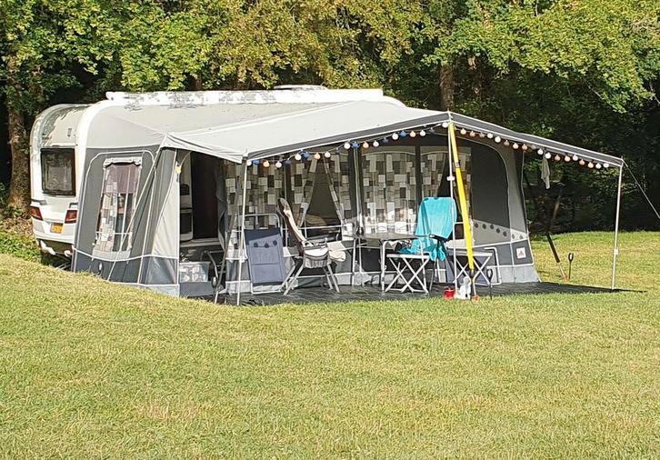 Dorema voortent en luifel maat 14, Caravans en Kamperen, Voortenten en Luifels, Zo goed als nieuw, Ophalen