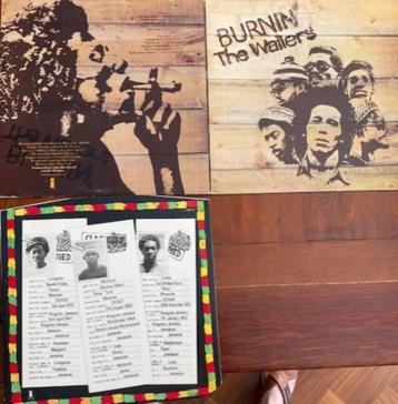  the Wailers Burnin'/Bob Marley&the Wailers Natty dread beschikbaar voor biedingen