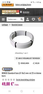 Henco standardbuis, Ophalen, Overige materialen, Minder dan 20 mm, 6 meter of meer