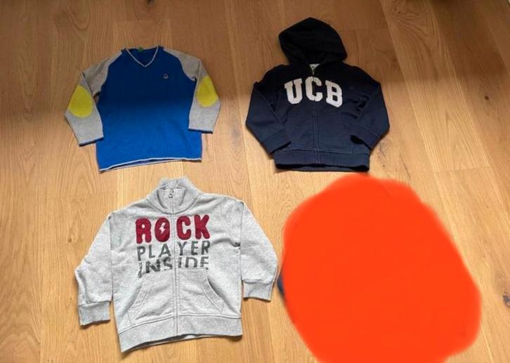 3 x trui vest Benetton maat 92, Kinderen en Baby's, Kinderkleding | Maat 92, Zo goed als nieuw, Jongen, Trui of Vest, Ophalen