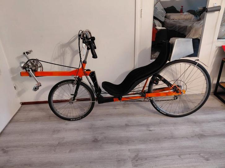 Comfortabele en sportieve  ligfiets, Fietsen en Brommers, Fietsen | Ligfietsen, Gebruikt, Overige merken, Ophalen