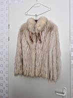 Bontjas, Kleding | Dames, Jassen | Winter, Ophalen of Verzenden, Zo goed als nieuw, Maat 42/44 (L), Blauw