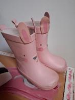 Roze regenlaarsjes met konijnenoren - Maat 20, Gebruikt, Laarsjes, Verzenden, Meisje
