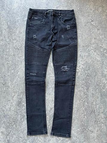 Heren W32 L32 - skinny jeans / spijkerbroek zwart beschikbaar voor biedingen