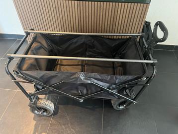 Opvouwbare Bolderkar met tafelfunctie (150 kg draagvermogen) beschikbaar voor biedingen