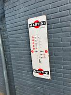 Vintage Martini Thermometer Emaille Reclamebord, Ophalen, Reclamebord, Gebruikt, .