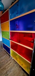 Kleurrijke Design Kast - KEWLOX, Met deur(en), 200 cm of meer, Design, Zo goed als nieuw