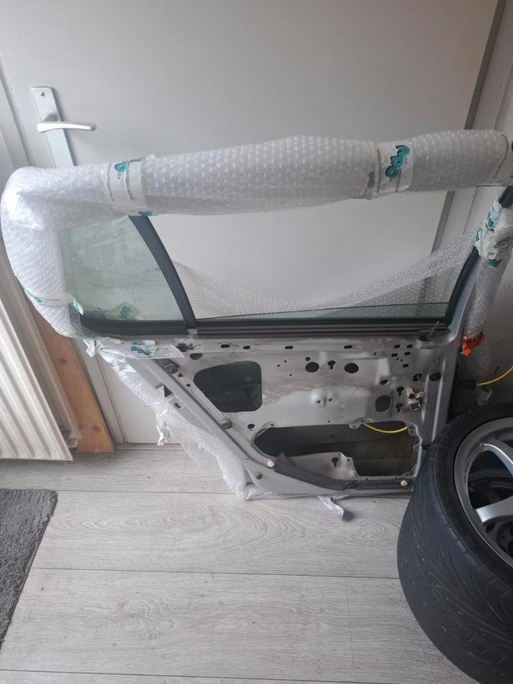 ​Linker Achterdeur VW Polo 6N2 (1999-2001) – Zilver – Nette, Auto-onderdelen, Overige Auto-onderdelen, Volkswagen, Ophalen