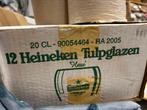 Heineken doosjes tulp glazen, Ophalen of Verzenden, Zo goed als nieuw, Glas of Glazen, Heineken