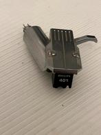 Philips headshell met GP401 MKIII element, Ophalen of Verzenden, Gebruikt, Philips