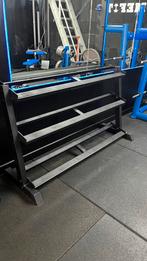 Muscle Power drie laags dumbell rack, Sport en Fitness, Ophalen, Zo goed als nieuw, Dumbbell