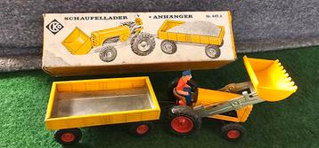 CKO schaufellader + anhänger  beschikbaar voor biedingen