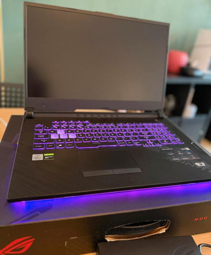 ASUS ROG Strix G17 - GTX 1660, Computers en Software, Windows Laptops, Zo goed als nieuw, 17 inch of meer, SSD, 2 tot 3 Ghz, 16 GB