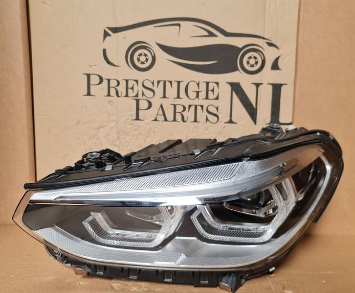 Koplamp BMW X3 G01 X4 G02 ADAPTIVE VOLL LED LINKS 8739653-02, Auto-onderdelen, Verlichting, Gebruikt, Herkomst onderdeel bekend