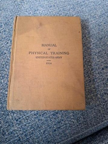 Manual of physical training united  states army 1914 beschikbaar voor biedingen