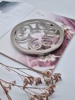 Vintage Metalen Onderzetter - 18,5 cm, Ophalen of Verzenden