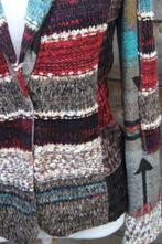 Vest bruin/ rood Lulu-H mt S Winter Vaste prijs AANBIEDING, Ophalen of Verzenden, Zo goed als nieuw, Maat 36 (S), Rood