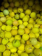 100 gele of oranje golfballen zo goed als nieuw, Sport en Fitness, Golf, Ophalen of Verzenden, Zo goed als nieuw