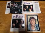 boek over the Beatles met poster John Lennon 1940 1980, Ophalen of Verzenden, Zo goed als nieuw, Boek, Tijdschrift of Artikel