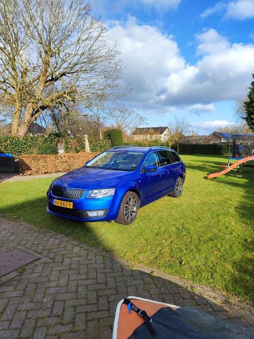 Skoda Octavia 1.2 TSI 81KW Station Businessline 2016 Blauw, Auto's, Skoda, Particulier, Octavia, Airconditioning, Bluetooth, Boordcomputer