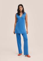 Gebreide set Mango NIEUW, Kleding | Dames, Huispakken, Maat 38/40 (M), Mango, Blauw, Nieuw