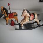 2 houten paardjes., Ophalen of Verzenden