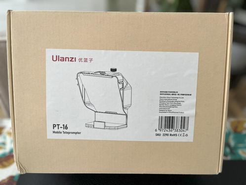 Ulanzi PT-16 Autocue - Teleprompter voor smartphone, Audio, Tv en Foto, Professionele Audio-, Tv- en Video-apparatuur, Zo goed als nieuw
