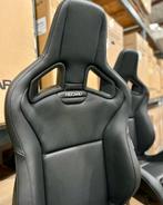 Recaro Sportster CS Black leder kuipstoel sportstoel, Ophalen of Verzenden