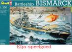 Modelbouw Revell 1:350 Battleship BISMARCK 5040 modelschip, Hobby en Vrije tijd, Modelbouw | Boten en Schepen, Ophalen of Verzenden