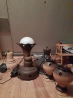 Keramische lampen, Huis en Inrichting, Lampen | Hanglampen, Ophalen, Zo goed als nieuw, Minder dan 50 cm