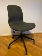IKEA Langfjall bureau-stoel, antraciet, Huis en Inrichting, Ophalen, Zo goed als nieuw, Grijs, Bureaustoel