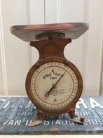 Oude keukenwegschaal *molenaarsbrocante*, Ophalen of Verzenden