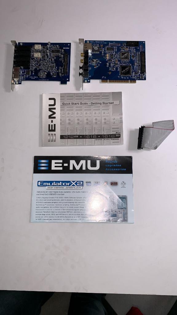 EMU 1212 geluidskaart met MIDI, Computers en Software, Geluidskaarten, Gebruikt, Intern, Ophalen