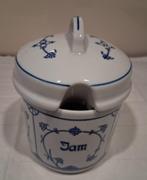 Jäger Eisenberg Blau Saks Porseleinen Jampotje, Antiek en Kunst, Ophalen of Verzenden