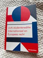 Internationaal en Europees recht UvA editie, Boeken, Ophalen of Verzenden, Gamma, Zo goed als nieuw, WO