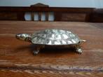Metalen doos, schildpad, Antiek en Kunst, Ophalen of Verzenden