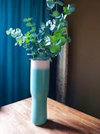 Polspotten Vaas Turquoise/Wit - Zo Goed Als Nieuw!, Ophalen, Blauw, Aardewerk of Porselein, Zo goed als nieuw
